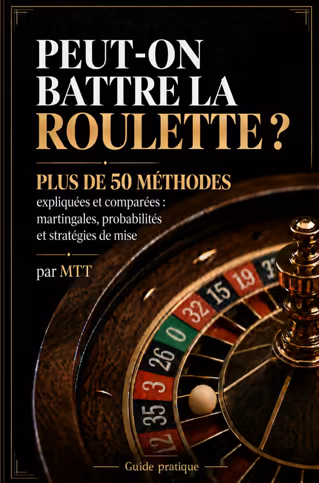 Couverture du livre « Peut-on battre la roulette ? », par MTT